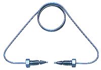 Loop 50ul, W type valve, 1/32", SS