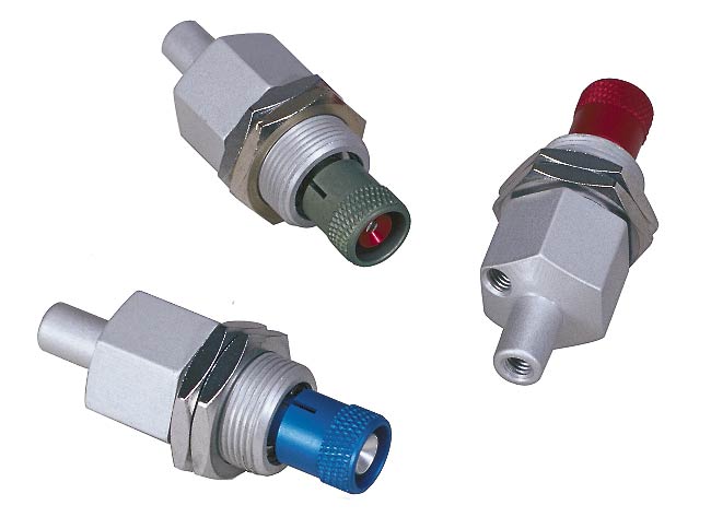 Combo needle valve st. knob, black, .62"/16