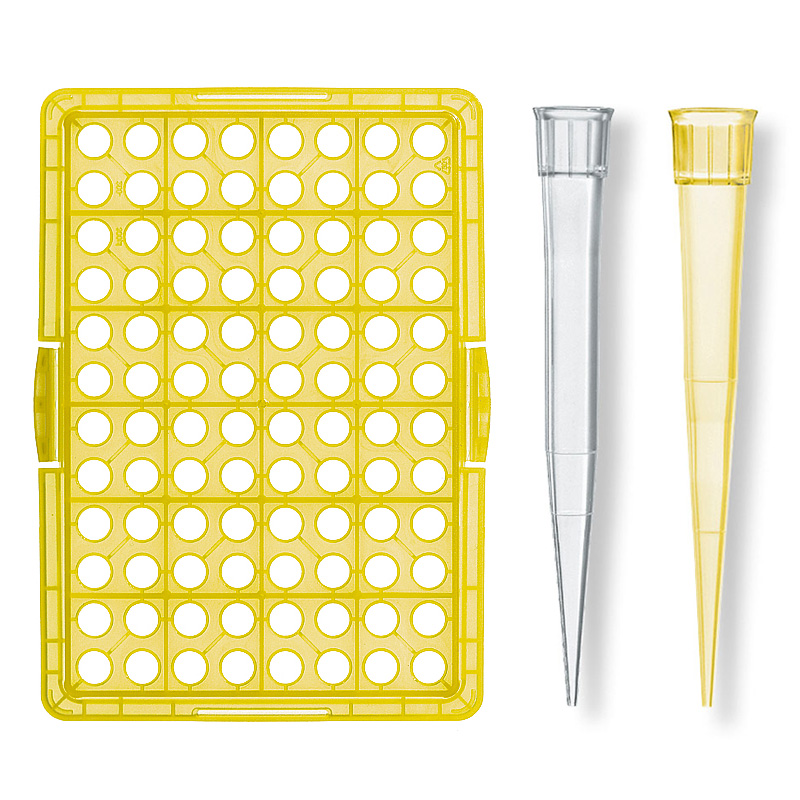Pipettespids,  PP, 2Í200 ul, 5 x 96 stk
