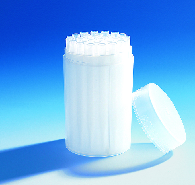 Tip-Box 5/10 fyldt Pipettespids 0,5-5ml, 28stk