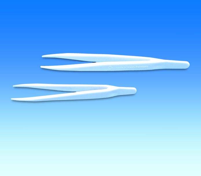 Pincet, PMP, hvid, spids, opt. fjedr. 115mm, 10stk