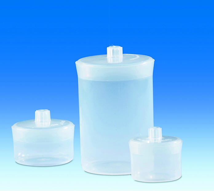 Weighing jars, PP, 30x40mm, 25ml, 10 pcs