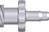 Luer lock female - 3,2 mm tube fitting, pp