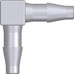 Tube connector elbow 4,8 mm - 4,8 mm, PP