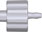 Luer lock male - 1,6 mm tubing, PP
