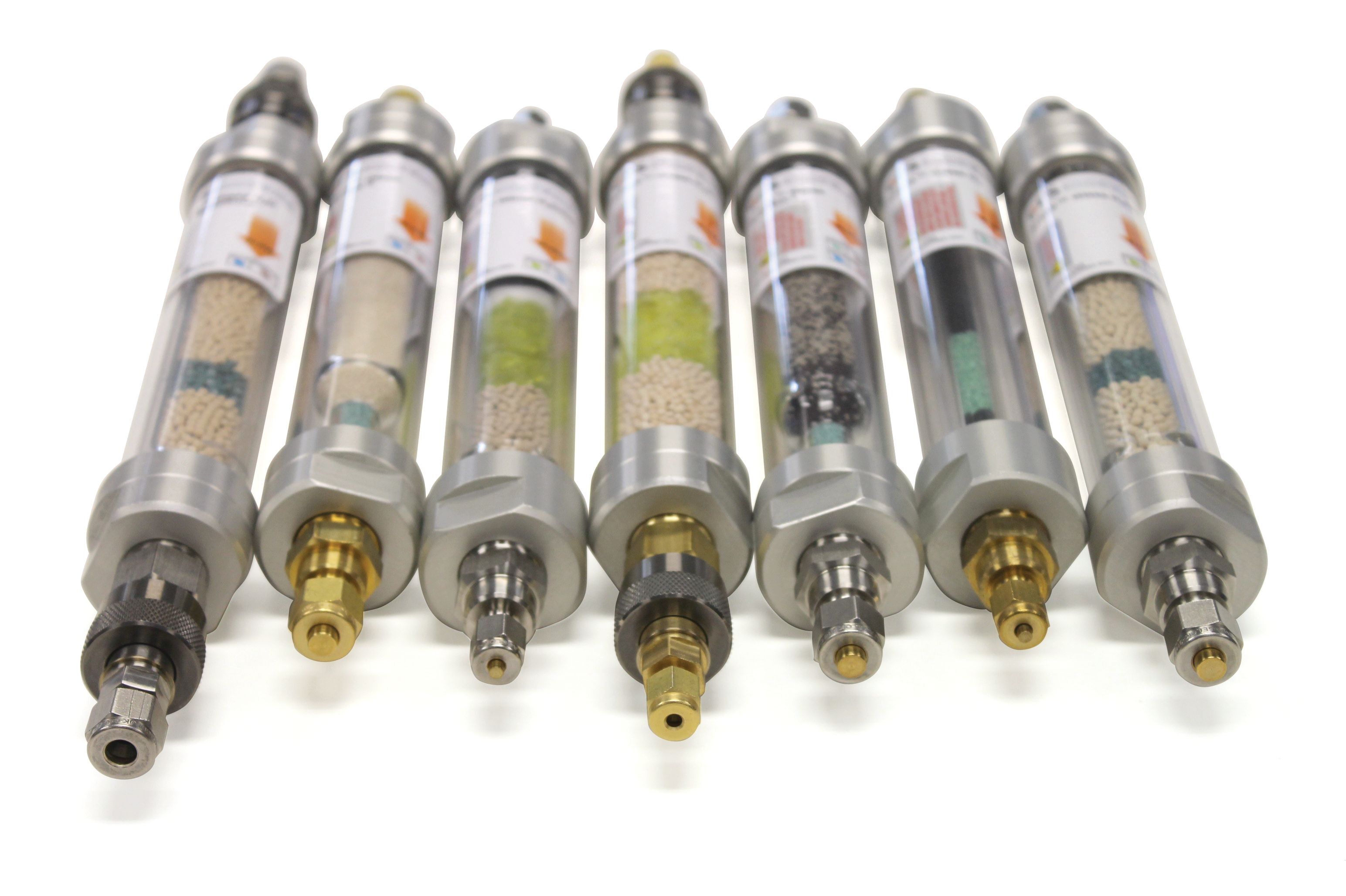 ZPure Glass H2O Filter, 1/8" Brass Fittings