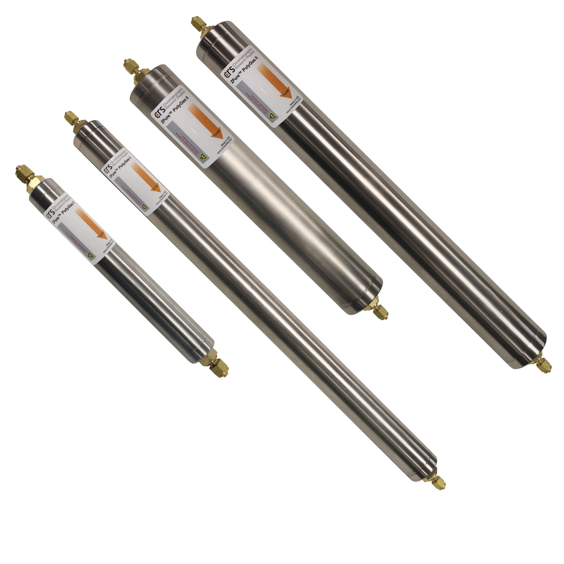 Gas purifying filters