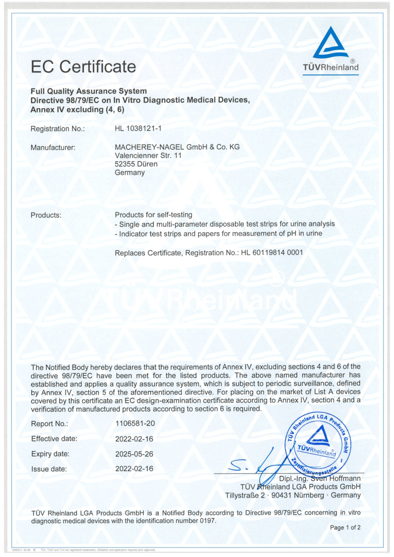 

EC Certificate

