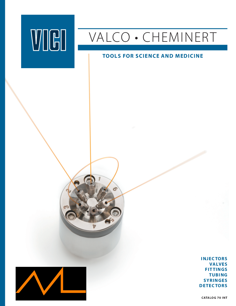 

VICI Valco Cheminert catalog 2018

