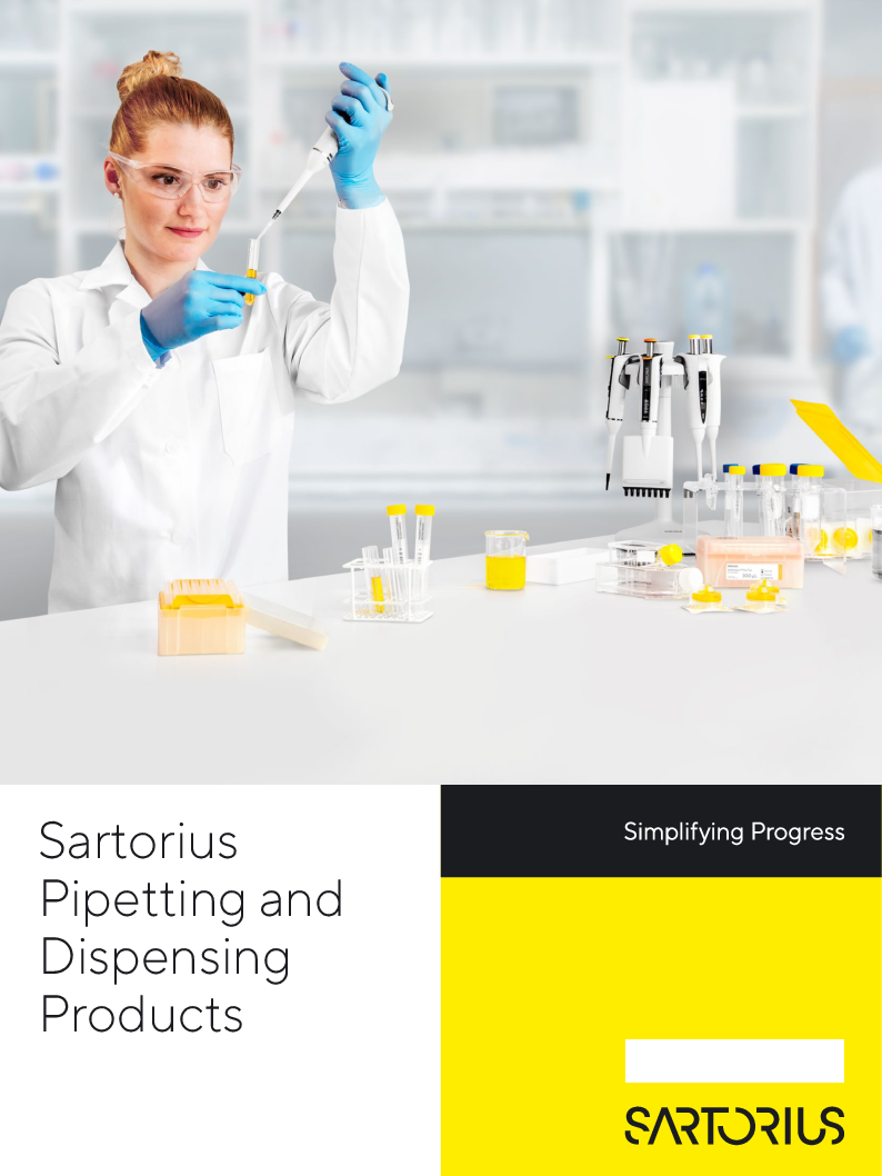 

Sartorius Pipetting and Dispensing Products e

