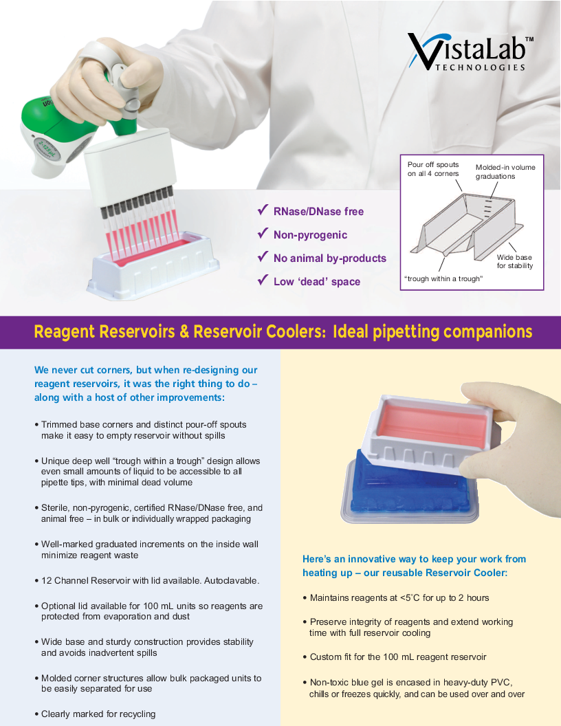 

VistaLab Reagent Reservoirs

