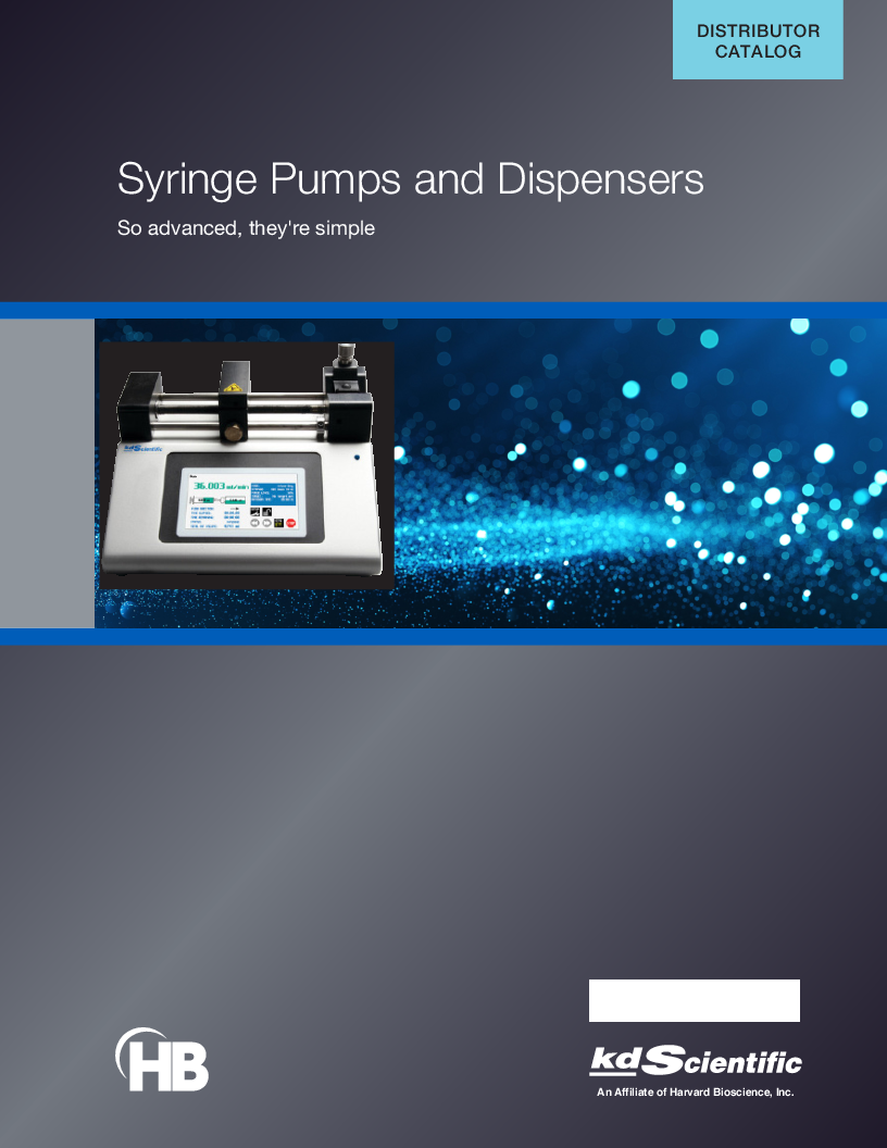 

KD Scientific 2022 Full Line Catalog

