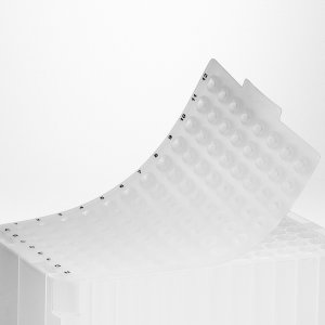 Silicone Mat for 500 µl Deep Well plates with 96 round wells