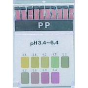 Testpapir pH 3.4 - 6.4 blok strimler str. 7 x 70 mm