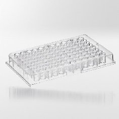 Micro test plate PS 96 wells Flat-form 300 µl.