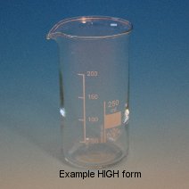 Beaker 100 ml tall shape - graduated