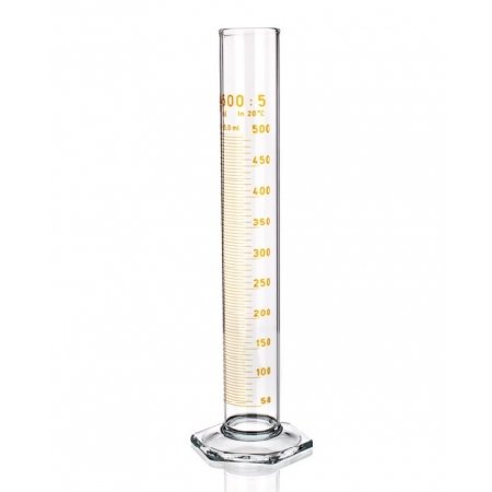 Measuring cylinder 10 ml high shape borosilicate glass class B
