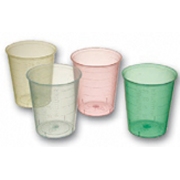 Beaker 30 ml graduated - PP blue