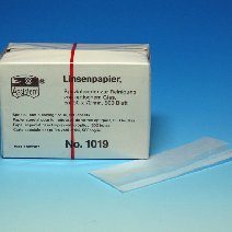 Lens paper 90 x 72 mm. 500 sheets/dispenser box