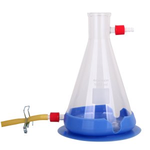 Receiver Flask 1000ml with drain and  silicone fixing sucker for VF1/VF2/ VF9