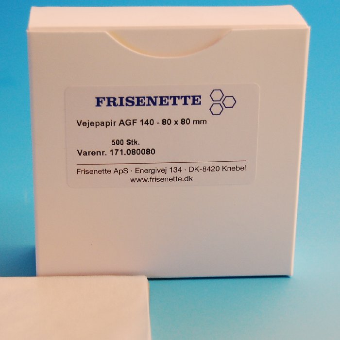 Weighing paper AGF 140 80 x 80 mm