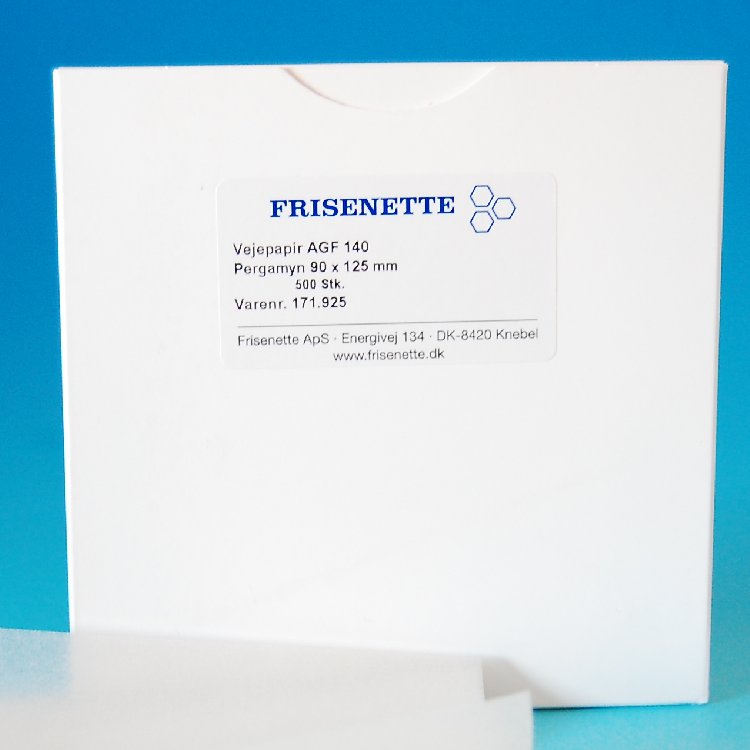 Weighing paper AGF 140 90 x 125 mm