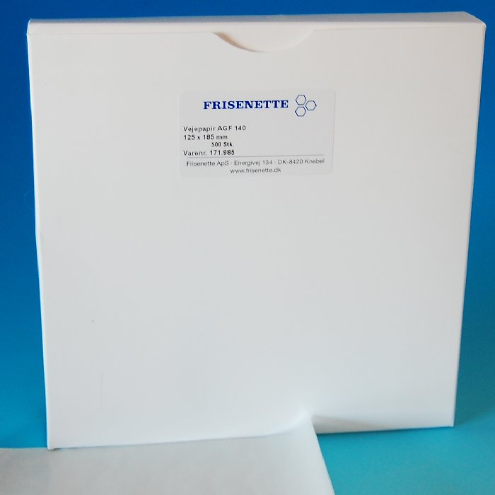 Weighing paper AGF 140 125 x 185 mm