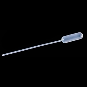 Plast Pasteur pipette .Bold  vol. 3.1 ml   stem ø 2.5 mm with fine point