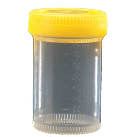 Container PP 80 ml screw cap with double sealing