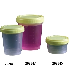 Container PP 200 ml screw cap with double sealing