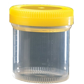 Container PP 90 ml screw cap with double sealing