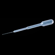 Plast Pasteur pipette .Bold  vol. 1.0 ml  stem ø 3.0 mm with extra fine point