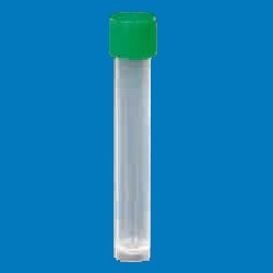 Test tube PP 12 ml 15 x 102 mm skirted and with screw cap