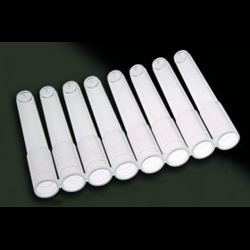 Strip with 8 flat bottom tubes 1.2 ml PP