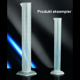 Measuring cylinder PP 500 ml with 50 ml/5.0 ml graduations