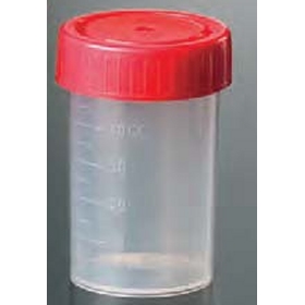 Container PP 60 ml 38 x 65 mm 5 ml graduations with mounted screw cap Aseptic