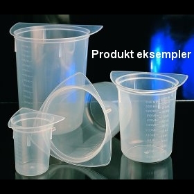 Beaker PP 900 ml graduated