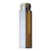 N24 vial for screw cap 40 ml 27.5 x 95 mm amber glass