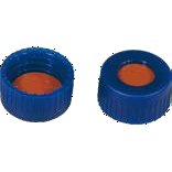 Skruelåg til N9 vial Gummi/TEF 1,0 mm septum