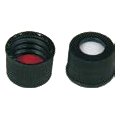 Skruelåg til N10 vial Silikone/PTFE 1,0 mm septum