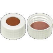 Skruelåg til N24 vial Gummi/PTFE 2,5 mm septum