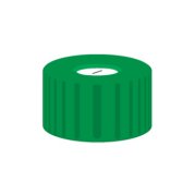Screw cap for N9 vial Silicone/PTFE slit 1.0 mm septum