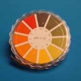 Testpapir pH 1.0 - 14 rulle str. 7 mm x 5 m