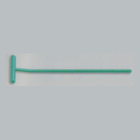 Spreader. T form .Green PS. Sterile