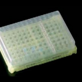 PCR rack PP - yellow