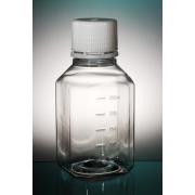 Container octagonal PET. 125 ml Sterile R  105 x 53 x 32 mm