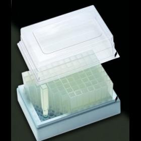 Firkantede-rund bund-racks