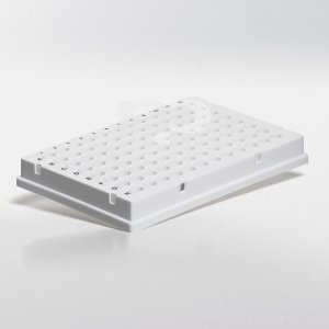 PCR plate 96 wells 0.2 ml low profile full skirt white PP