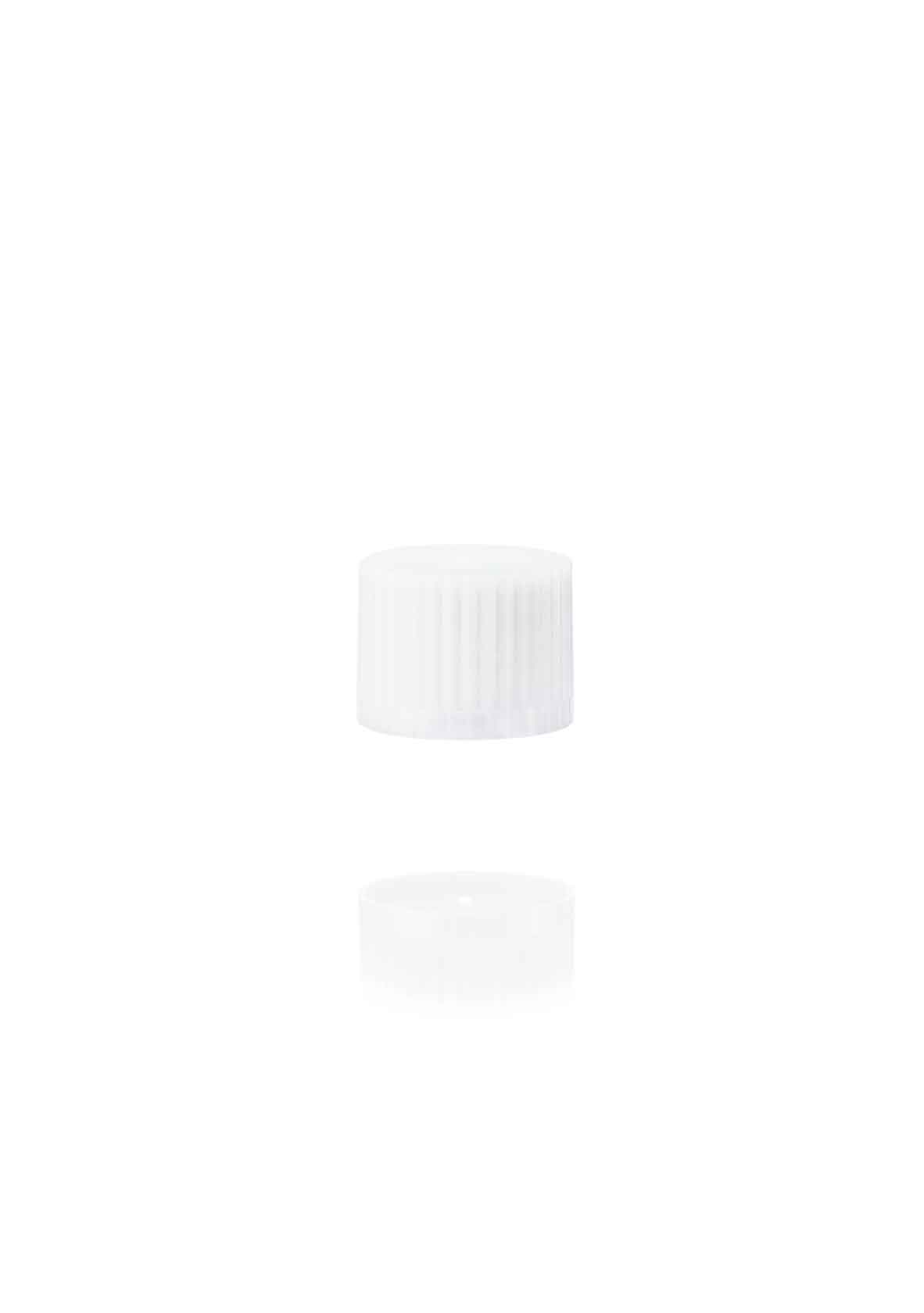 Screw cap with O-ring for micro tubes, white