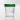 Container PP/PE 125 ml 55 x 72 mm green screw cap and writing ar...